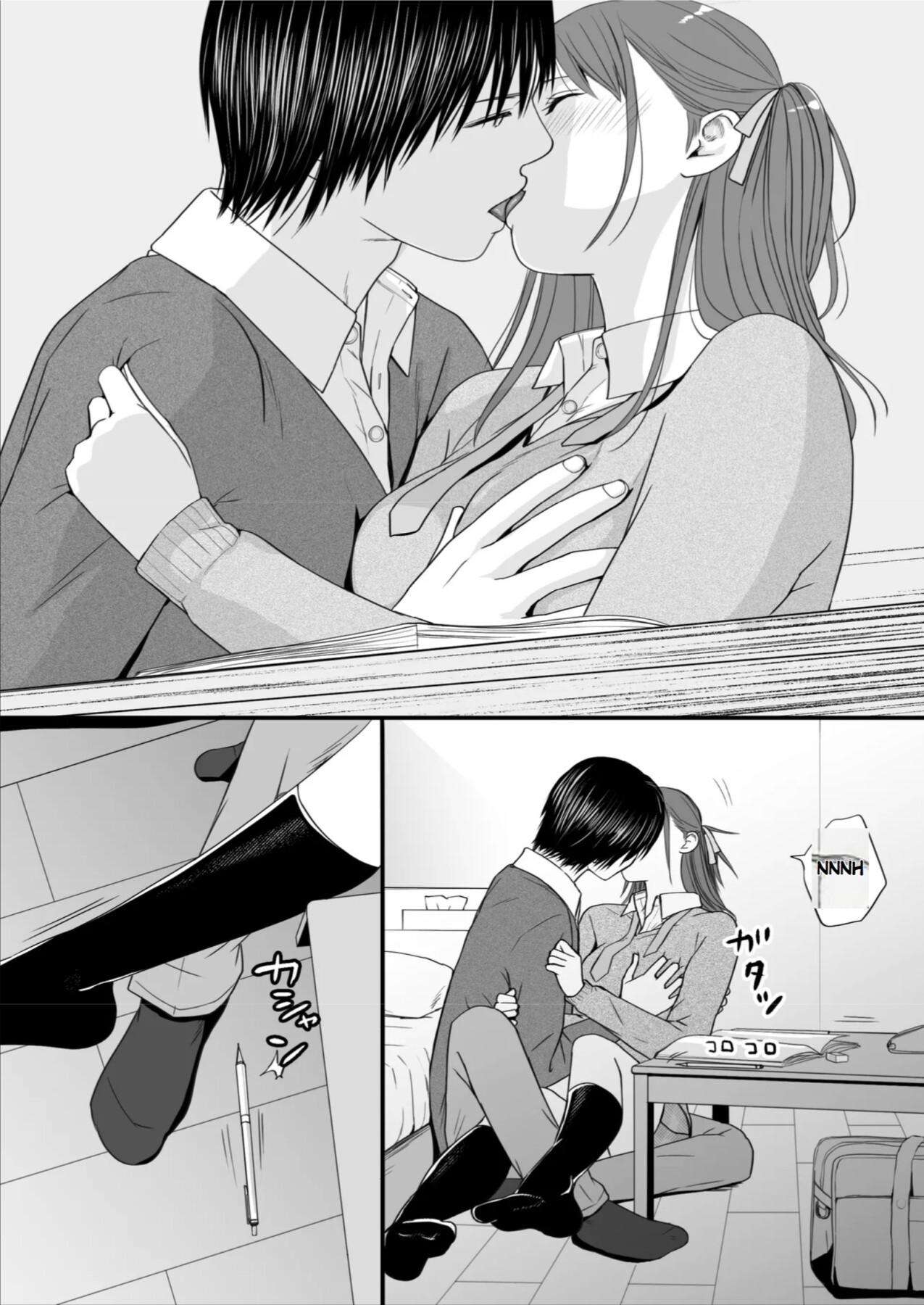 Hentai Manga Comic-You Said It'd Just Be Grinding... But You Ended up Slipping It In. Now I'm Just the Top Student's Toy 3.-Read-95